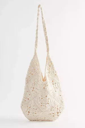 UO Lara Floral Crochet Shoulder Bag | Urban Outfitters