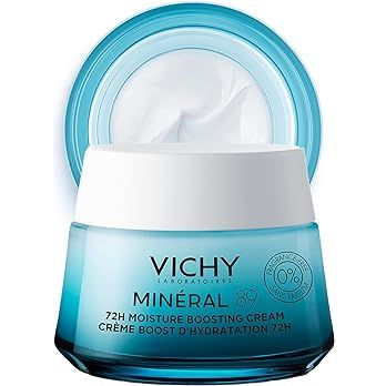 Amazon.com: Vichy Mineral 89 Fragrance Free Cream, 72H Moisture Boosting Lightweight Cream | Hydrating Face Moisturizer with Hyaluronic Acid and Niacinamide | Suitable for All Skin Types : Beauty & Personal Care