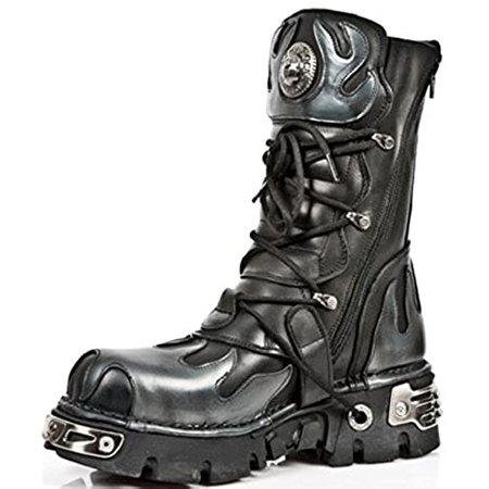 new rock black boots - Google Search