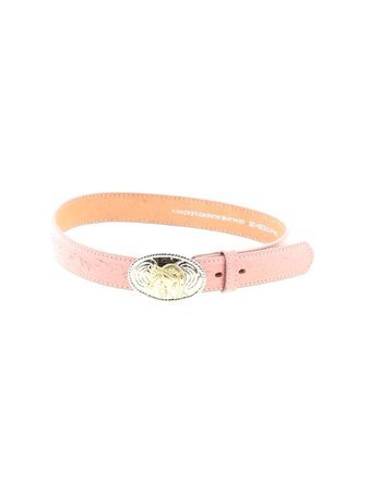 Nocona Belt Co. light Pink Leather Belt Size XXS - XS - 81% off | thredUP