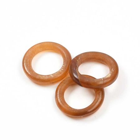 Horn - Ring - Golden (10)-BeadFX Jewelry Supply