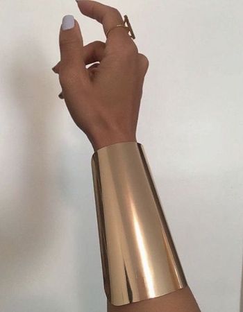 gold arm cuff