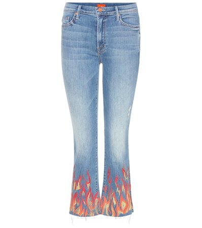 The Insider Crop Fray jeans