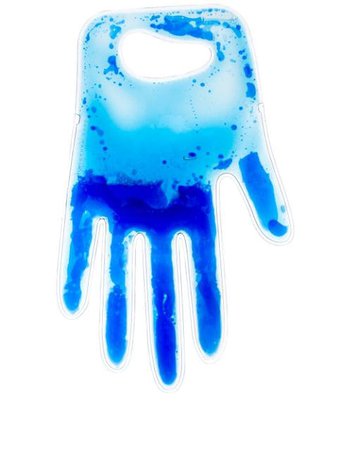 Blue Christopher Kane Liquid Hand Clutch | Farfetch.com