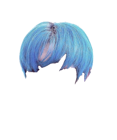 Blue Hair PNG (Dei5 edit)