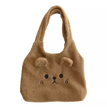 Kawaii Softie Plush Shoulder Bag - Shoptery