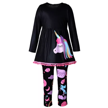 Baby Girls Clothing Sets Children Christmas Costumes Brand Kids Tracksuit for Girls Clothes Outfit Set Girl Unicorn Dress+Pants-in Clothing Sets from Mother & Kids on Aliexpress.com | Alibaba Group