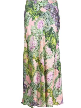 Collina Strada floral-print Maxi Skirt - Farfetch