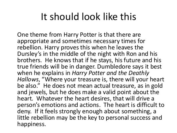 paragraph harry potter quotes - Google Search