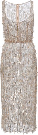 Dolce & Gabbana Fringe-Embellished Dress