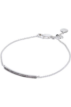 Monica Vinader | Sterling silver diamond bracelet | NET-A-PORTER.COM