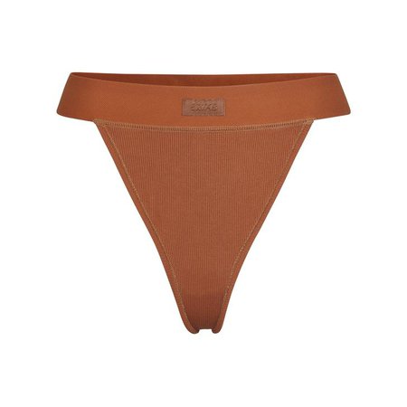 Soft Lounge Thong - Copper | SKIMS