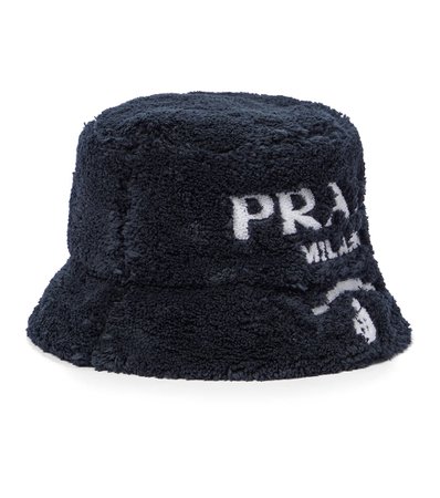 Prada - Logo terry bucket hat | Mytheresa