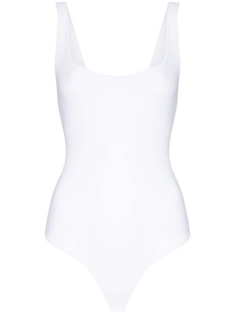 Shop white ALIX NYC Mott tank bodysuit with Express Delivery - Farfetch