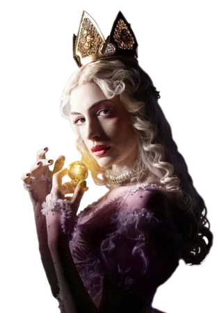 Anne Hathaway as The White Queen (Alice in Wonderland)
