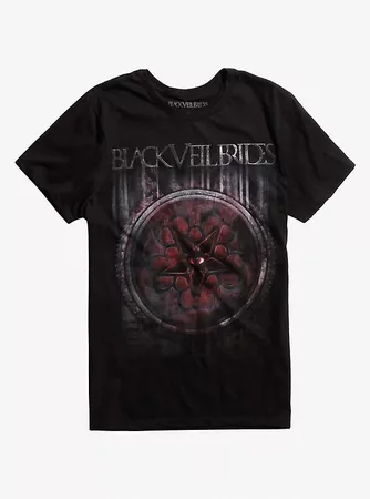 Black Veil Brides shirt for emos from Hot Topic