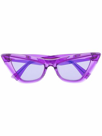 Bottega Veneta cat-eye Tinted Sunglasses - Farfetch