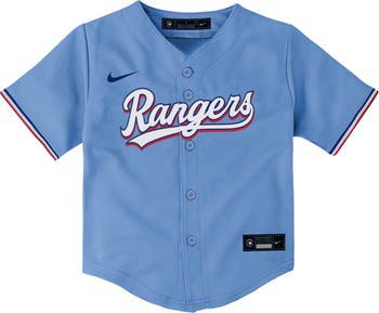 Nike Toddler Nike Light Blue Texas Rangers Alternate Replica Team Jersey | Nordstrom