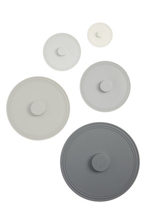 Five Two by Food52 Pack of 5 Assorted Airtight Silicone Lids | Nordstrom