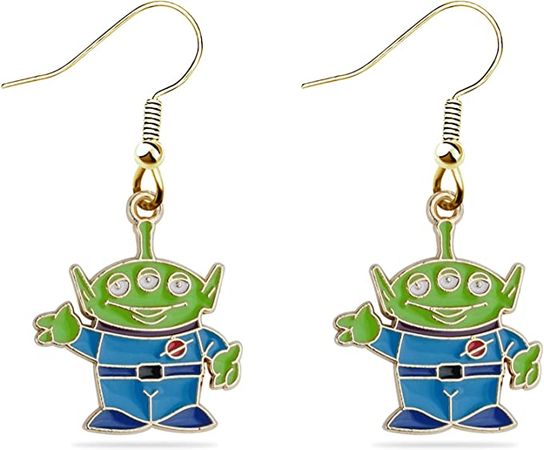 Amazon.com: Disney Toy Story Earring Alien Pandent Earring Toy Story Character Metal Stud Earrings Toy Story Gift for Girl-alien : Clothing, Shoes & Jewelry