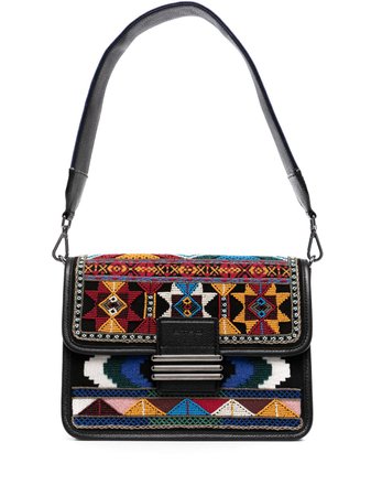 ETRO Embroidered Beaded Shoulder Bag - Farfetch