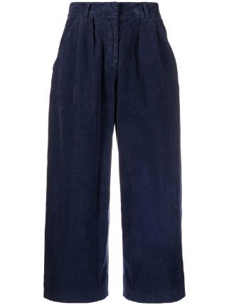 Chinti And Parker Corduroy Pleated Trousers - Farfetch