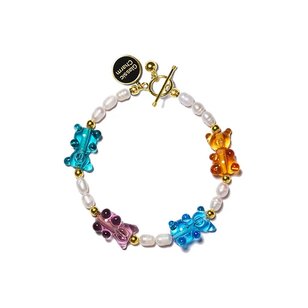 Glassic Charm Jelly Bear bracelet