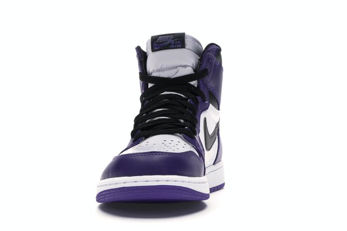 Jordan 1 Retro High Court Purple White - 555088-500