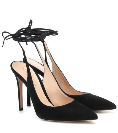 Suede Slingback Pumps | Gianvito Rossi - Mytheresa