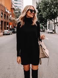 black sweater dress – Google Поиск