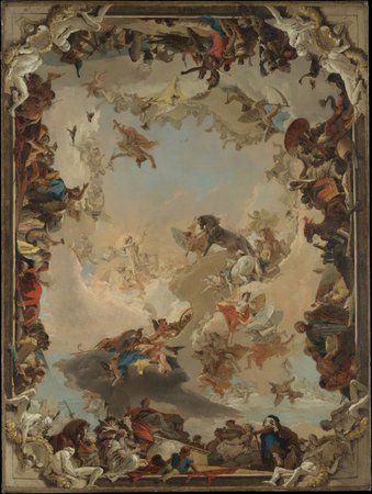 Giovanni Battista Tiepolo | Allegory of the Planets and Continents | The Met