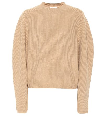 Ribbed Wool And Cashmere Sweater - Chloé | Mytheresa