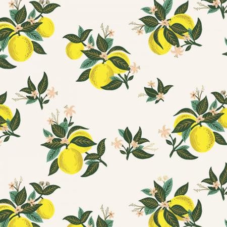 Rayon Challis / Lemon Blossom | Etsy