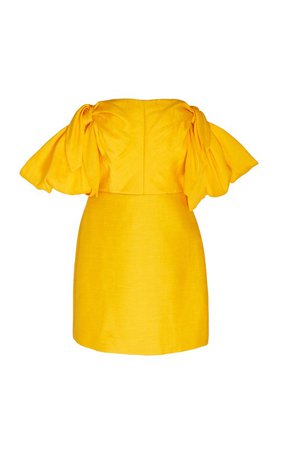 Selkin Drop-Shoulder Linen-Blend Mini Dress by Acler | Moda Operandi