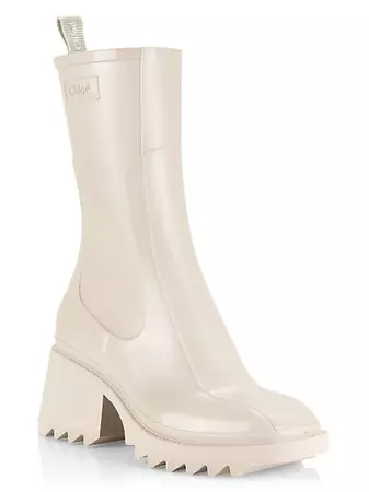 Shop Chloé Betty PVC Short Rain Boots | Saks Fifth Avenue