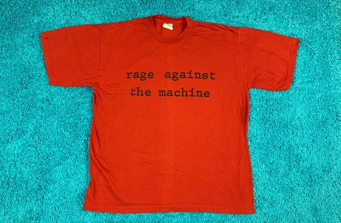 XL vtg 90s Rage Against The Machine t shirt 68.162 molotov | Etsy