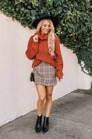 burnt orange outfit aesthetic - Google Search