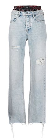 Alexander wang mid rise jeans