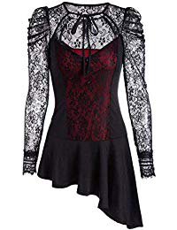 red dress victorian modern corset - Google Search