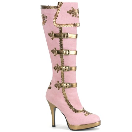Pink Steampunk Boots 1