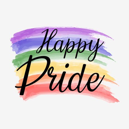 Happy Pride Water Color Background, Background, Watercolor, Party PNG and Vector with Transparent Background for Free Download