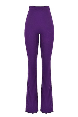 Clothing : Trousers : 'Erin' Purple Mesh Trousers