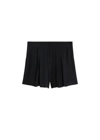 MANGO Pleated shorts