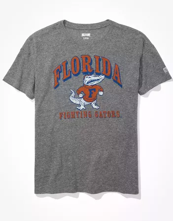 grey Tailgate Women's Florida Gators Oversized Graphic T-Shirt