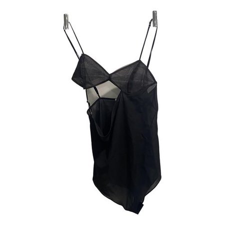 Silk corset Nensi Dojaka Black in Silk - 15705271