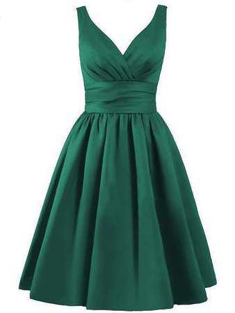 Solid Wrap Bridesmaid Dress - Retro Stage - Chic Vintage Dresses and Accessories