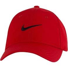 red Nike cap