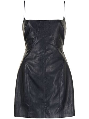 Shop MANNING CARTELL faux leather mini dress with Express Delivery - FARFETCH