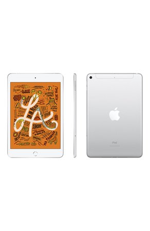 iPad mini Wi-Fi + Cellular 64GB Silver APPLE — купить за 43990 руб. в интернет-магазине ЦУМ, арт. MUX62RU/A