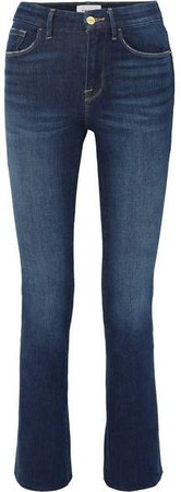 Le Mini Boot Mid-rise Bootcut Jeans - Mid denim